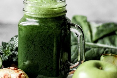 Green ginger smoothie