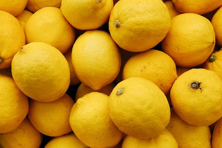 lemons, raw, without peel